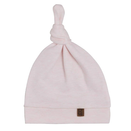 Cappello per bebè con bottoni Melange Classic Pink di Baby's Only