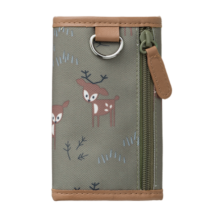 Portafoglio Fresk Deer Olive