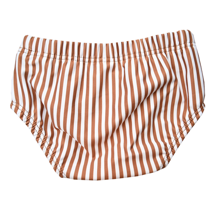 Pantaloni da bagno Slipstop Bambino Cognac Stripe Bambina