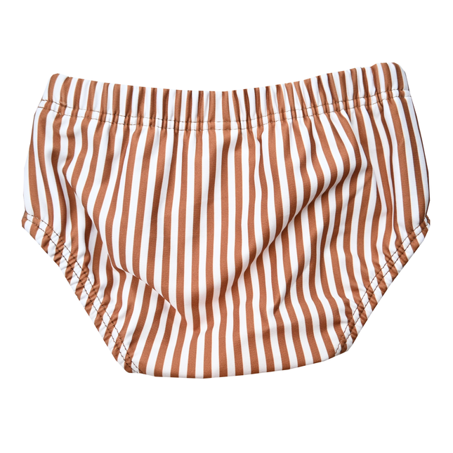 Pantaloni da bagno Slipstop Bambino Cognac Stripe Bambina