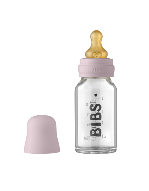 BIBS Biberon in vetro 110ml Lilla scuro