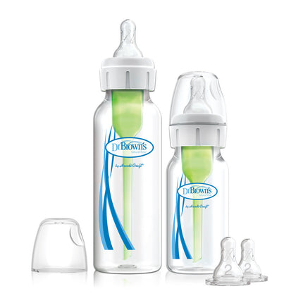 Il dott. Brown's Baby Bottle Anti-Collic Sampler Kit Bottiglia con collo standard