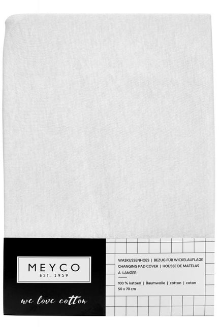 Meyco Coprifasciatoio Basic Jersey Bianco