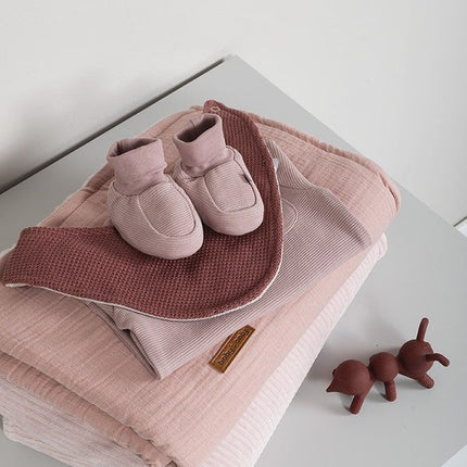 Coperta per culla Baby's Only Breeze rosa antico