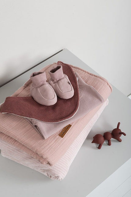 Coperta per culla Baby's Only Breeze rosa antico