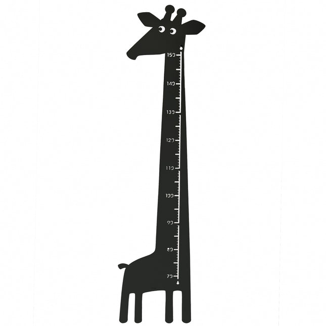 Il compagno di stanza Growthimeter Giraffe Nero