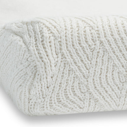 Jollein Coprifasciatoio River Knit Crema Bianco 50x70cm