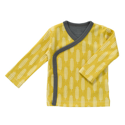 Fresk Wrap cardigan Havre Vintage Yellow