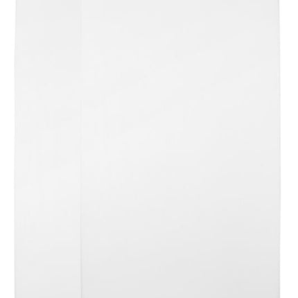 Meyco Lenzuolo a pieghe Jersey Bianco 60x120cm 2 pezzi