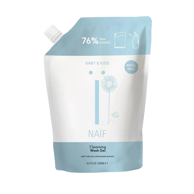 Naif Baby Soap per neonati e bambini confezione di ricarica da 500 ml