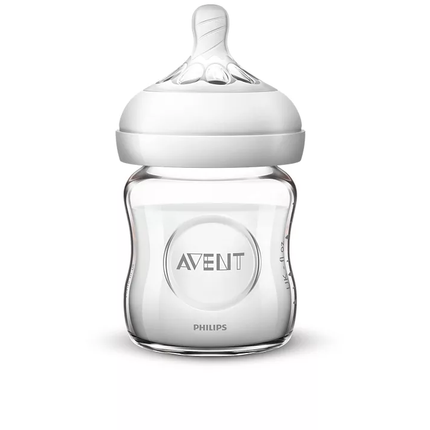 Bottiglia Philips Avent in vetro naturale 120ml 0m+