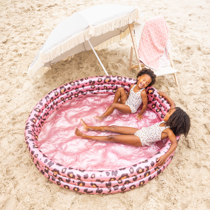 Swim Essentials Piscina Bambino Stampa Tigre Rosa 1.5M