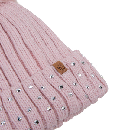 Cappello da neonato Baby Dutch Rosa Glitter