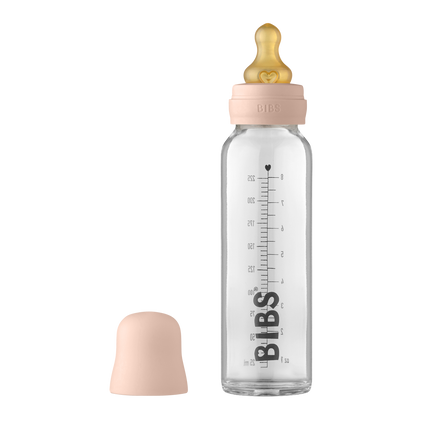 BIBS Bottiglia per bambini in vetro 225ml Blush