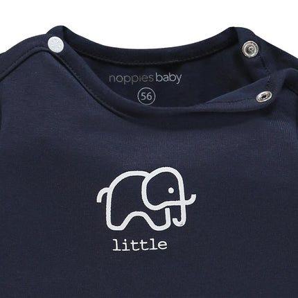 Noppies Baby Camicia con Pantaloni Navy