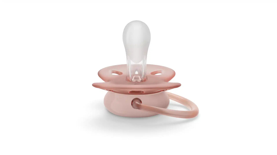 Philips Avent Ciuccio +0 mesi Morbido Grigio/Rosa