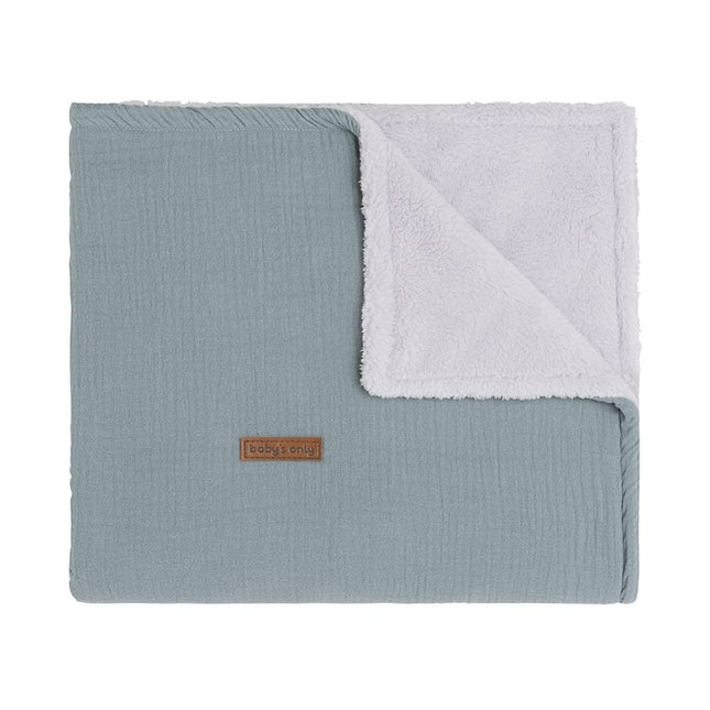 Coperta per culla Baby's Only Teddy Breeze Stonegreen