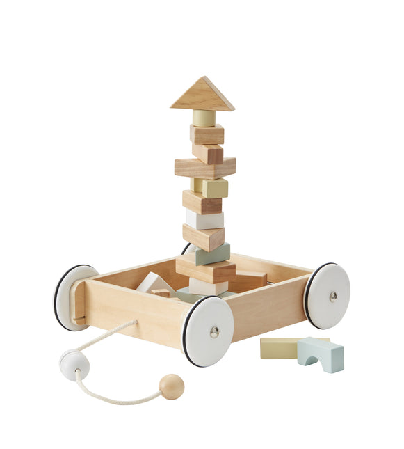 Carrello dei blocchi Kid's Concept con blocchi 28x26cm