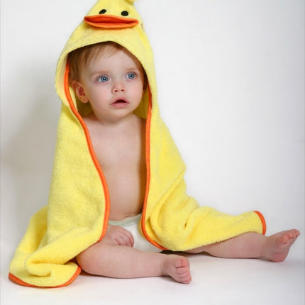 Accappatoio Zoocchini Baby Puddles The Duck Cotone