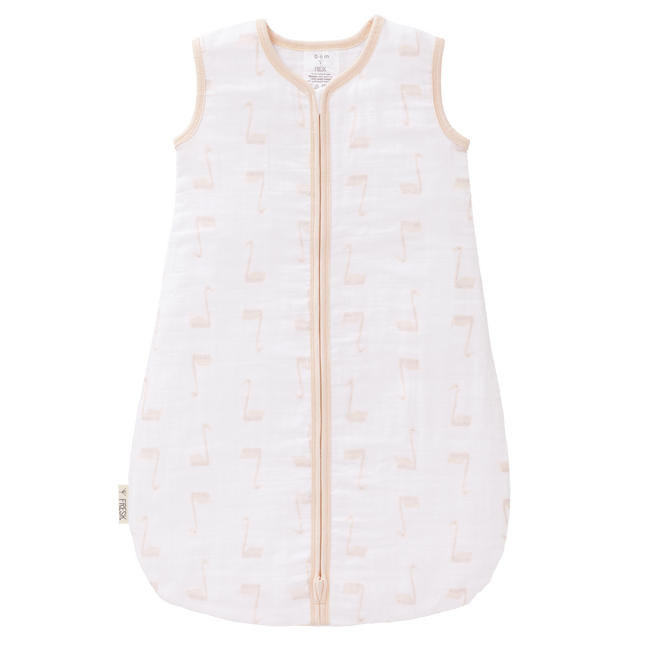 Fresk Sacco a pelo Baby Muslin Swan Pale Peach 2 strati