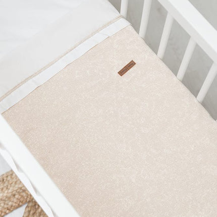 Coperta per rete Baby's Only Soft Sparkle Melee Oro Avorio