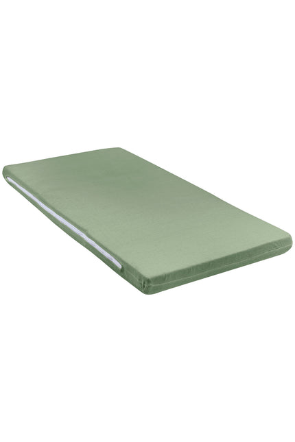 Meyco Coprimaterasso Jersey Campingbed Deluxe 60X120 Verde Foresta