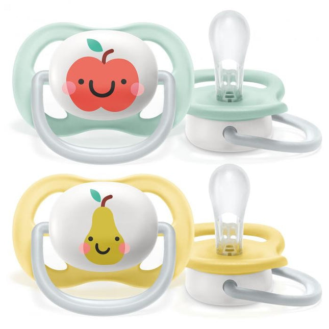 Philips Avent Ciuccio Apple Air +0 mesi 2 pezzi