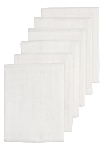 Meyco Panno Idrofilo 6-Pack Bianco 60X60cm