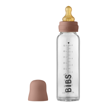 BIBS Bottiglia per bambini in vetro 225ml Woodchuck