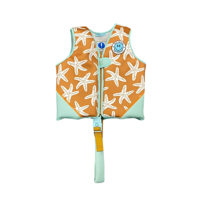 Swim Essentials Giubbotto di salvataggio Sea Star Leopard 3-6 anni