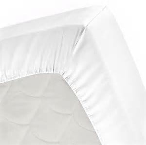 Bamboom - Lenzuolo a pieghe Cradle Jersey Bianco 40x80cm