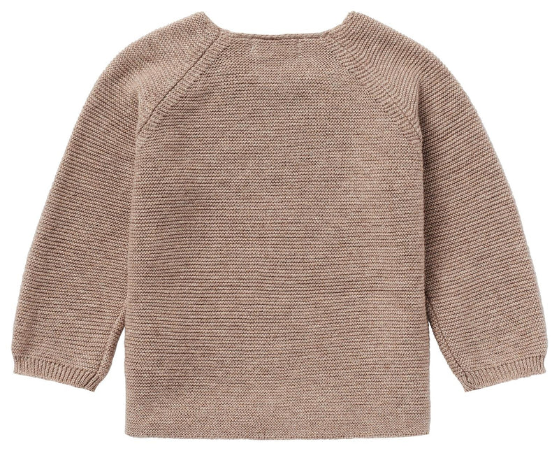 Noppies Baby Cardigan Pino Taupe Melange