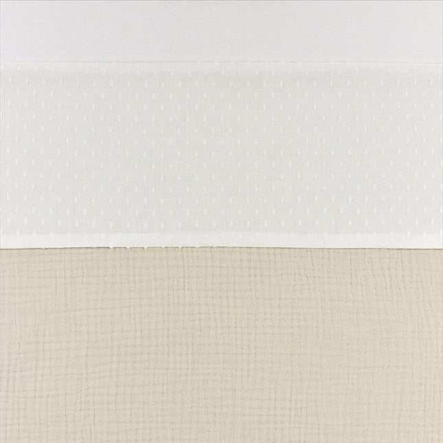 Meyco Lenzuolo per letto Plume Offwhite 100X150cm