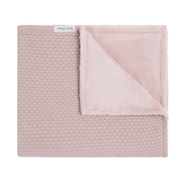 Coperta per il letto solo per bambini Teddy Fresh Old Pink