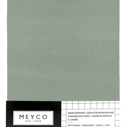 Meyco Coprifasciatoio Basic Jersey Verde Pietra