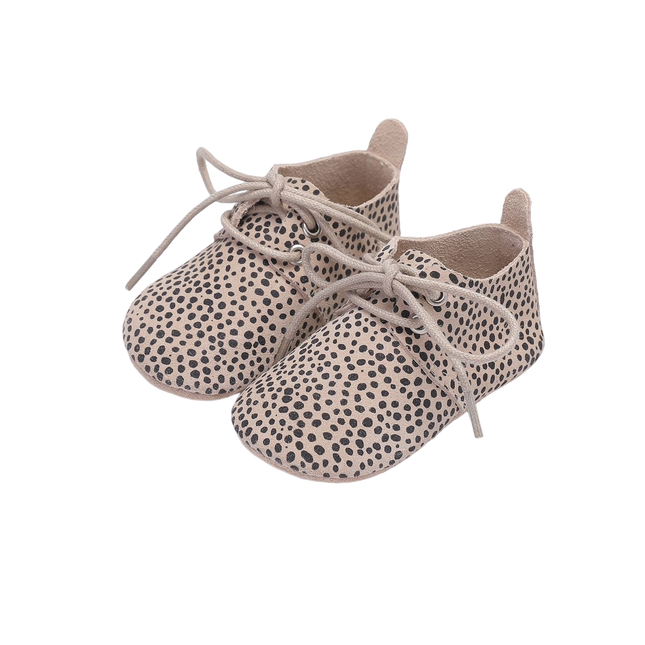 Baby Dutch Scarpe da bambino Nova Speckled Suede