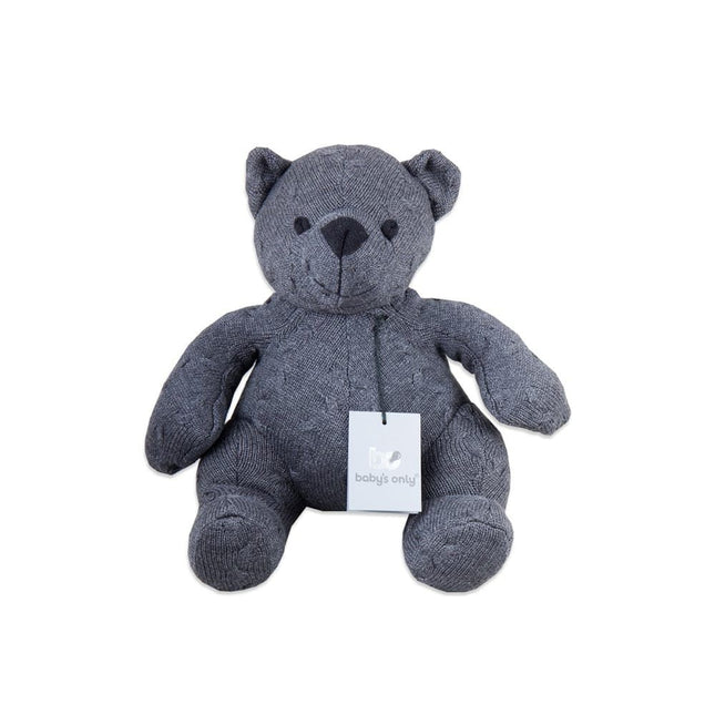 Baby's Only Cuddle Bear Cable Antracite 35 cm