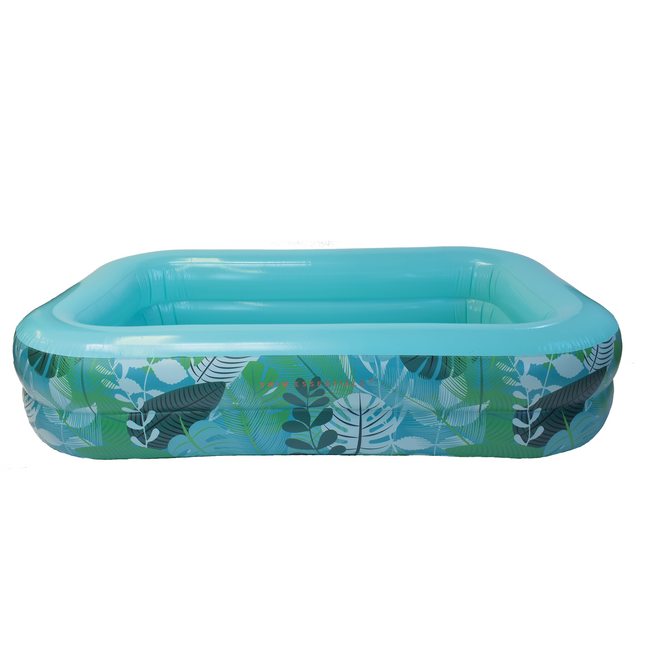 Swim Essentials Piscina Bambino Tropicale Blu Verde 2.11M