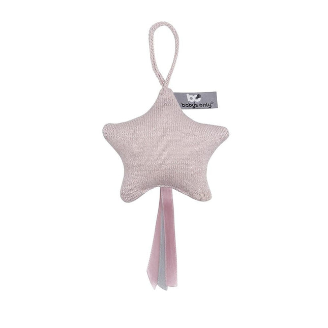 Giocattolo da appendere solo per bambini Star Sparkle Argento Rosa