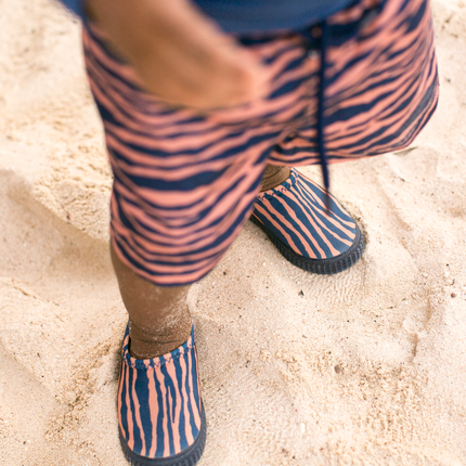 Swim Essentials Scarpe da acqua Zebra Lycra Blu