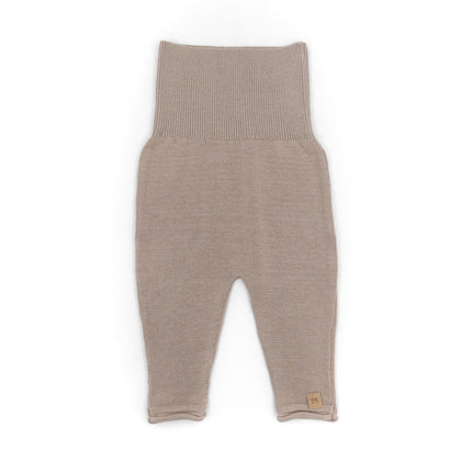 Pantaloni Bamboom per bambini in maglia cammello