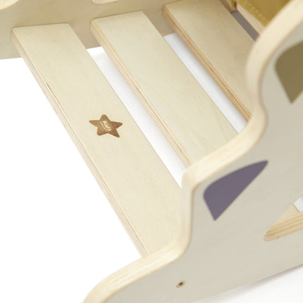 Figura a dondolo in legno di Kid's Concept Dino