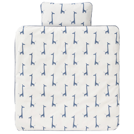 Copripiumino Fresk Giraffa Blu Indaco 80x80cm