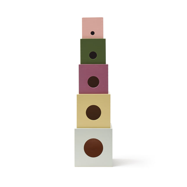 Torre impilabile Kid's Concept in legno 5 pezzi