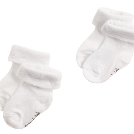 Calzini per bambini Noppies Beef White 2-Pack