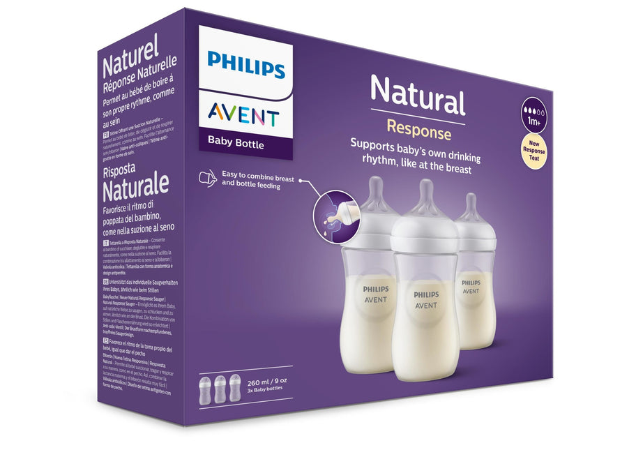 Biberon Philips Avent 3.0 Naturale 260ml 3pz