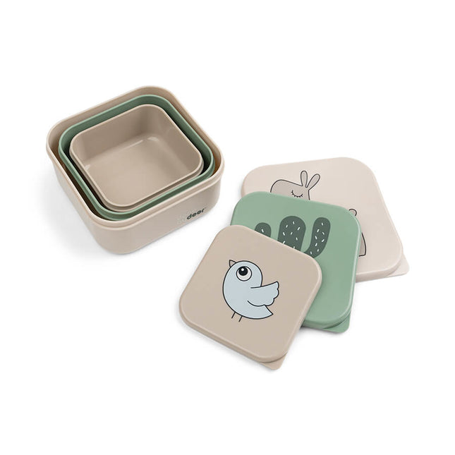 Set Lunchbox Done by Deer Lalee Sand Mix 3pcs