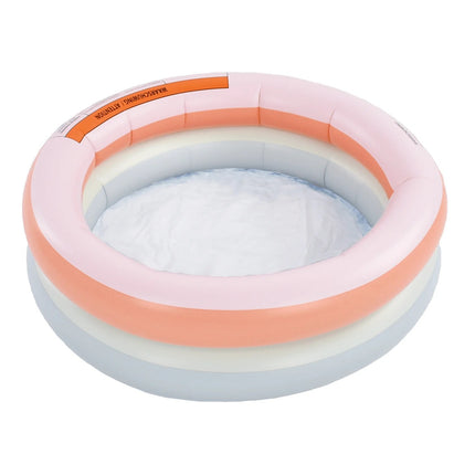 Swim Essentials Piscina Baby Stampa Arcobaleno 2 Anelli 60Cm