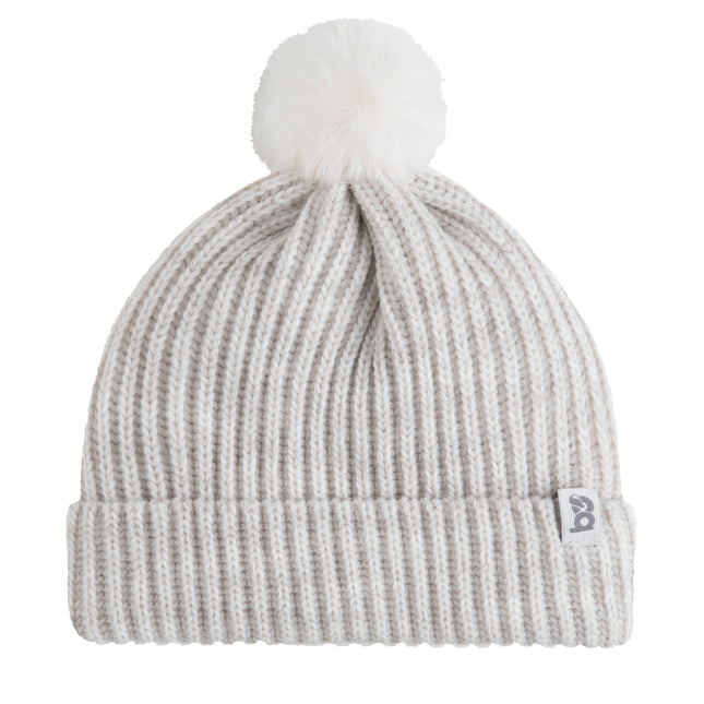 Cappello Baby's Only con pompon Cool Ecru 3-36mesi