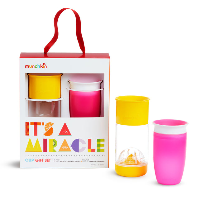 Tazza Munchkin It's A Miracle Viola e Rosa